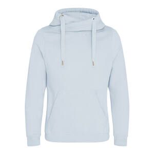 AWDIS JUST HOODS JH021 - Cross-Neck-Sweatshirt Sky Blue