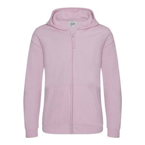 AWDIS JH050J - Schweißzippé Baby Pink