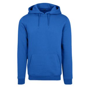 Build Your Brand BY011 - Schwerer Hoodie Cobalt Blau