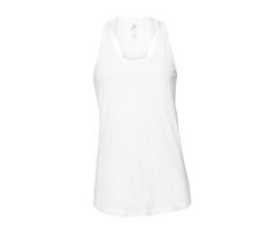 Bella+Canvas BE6008 - WOMEN'S JERSEY RACERBACK TANK Weiß