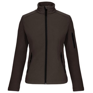 Kariban K400 - DAMEN SOFTSHELL JACKE Chocolate