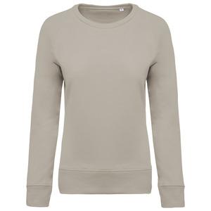 Kariban K481 - Damen Sweatshirt BIO-BAUMWOLLE Rundhalsausschnitt Raglanärmel