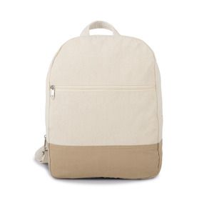 Kimood KI0185 - Recycelter Baumwoll-Rucksack Natural / Hemp