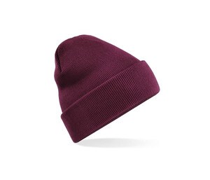 BEECHFIELD BF045R - RECYCLED ORIGINAL CUFFED BEANIE Burgundy