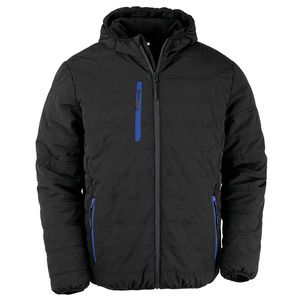 Result R240X - Recycelte Steppjacke Black Compass Black / Royal