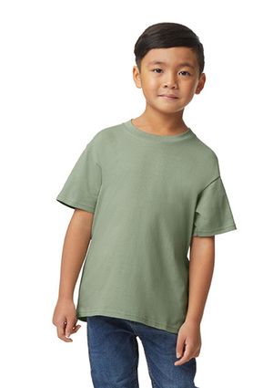 Gildan GIL65000B - T-Shirt Softstyle im Mittelgewicht für Kinder