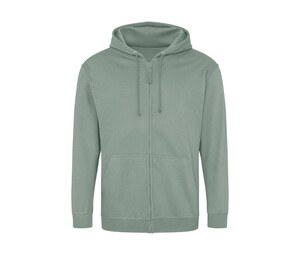 AWDIS JH050 - Sweatshirt mit Reißverschluss Dusty Green