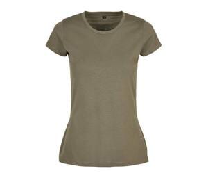 BUILD YOUR BRAND BYB012 - Damen-Basic-T-Shirt Olive