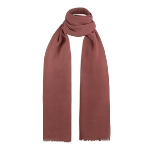 EgotierPro 50051 - Foulard aus 100% recycelter Baumwolle GRETA Rosa