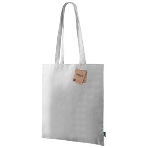 EgotierPro 53530 - Fairtrade Langgriff-Tasche, 180 gr/m², verschiedene Farben HARBOUR