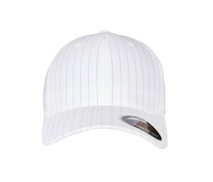 FLEXFIT F6195P - Gestreifte Baseballkappe Black / White