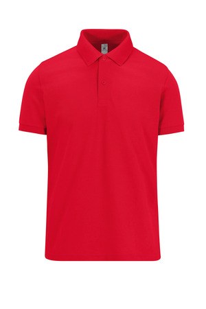 B&C CGPU424 - MY POLO 180 Herren mit kurzen Ärmeln