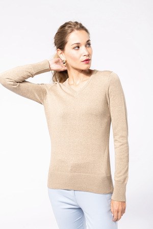 Kariban K966 - DAMEN PULLOVER MIT V-AUSSCHNITT