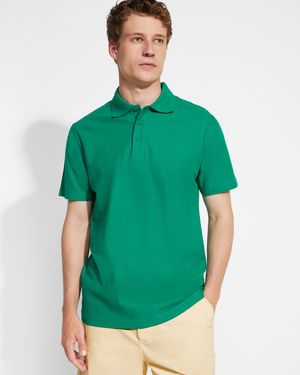 Roly PO6632 - AUSTRAL Poloshirt kurzarm mit 1x1-Rippkragen