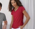 Gildan GN647 - Damen T-Shirt mit V-Ausschnitt aus 100% Baumwolle