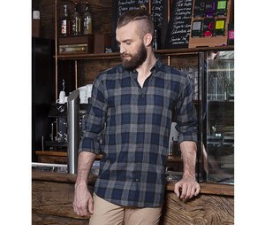 Urban-Style-mens-checked-shirt-Wordans