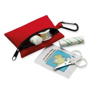 GiftRetail MO7202 - MINIDOC Erste-Hilfe-Set mit Karabiner