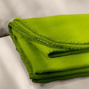 EgotierPro 50650 - Polar-Fleece Decke, 30% RPET, 160x120 cm